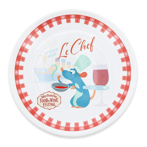 TDR - 2026 Food and Wine Festival Collection x "Ratatouille" Remy Plate (Release Date: Apr 8, 2026)