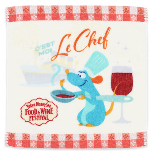 TDR - 2026 Food and Wine Festival Collection x "Ratatouille" Remy Mini Towels Set of 2 (Release Date: Apr 8, 2026)