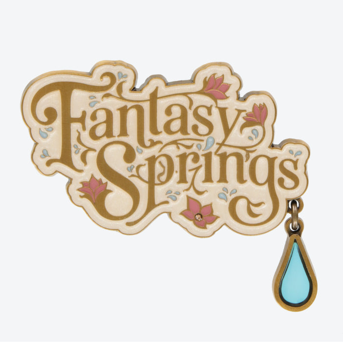 TDR - Fantasy Springs Collection x "Fantasy Springs" Logo Pin Badge (Release Date: Apr 8)