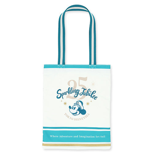 TDR - Tokyo DisneySea 25th Anniversary "Sparkling Jubilee" x Stylish Tote Bag (Release Date: Apr 8, 2026)