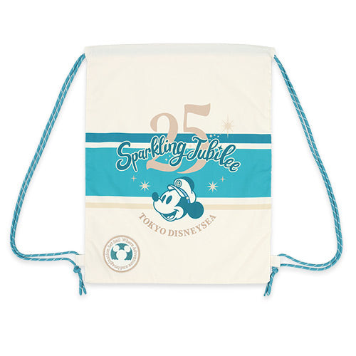 TDR - Tokyo DisneySea 25th Anniversary "Sparkling Jubilee" x Stylish Knapsack (Release Date: Apr 8, 2026)