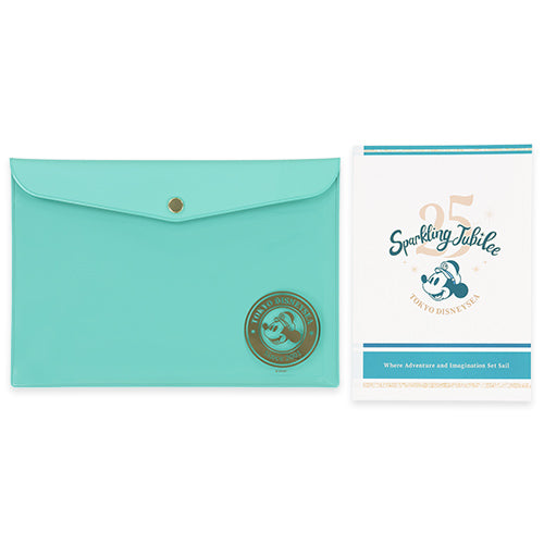 TDR - Tokyo DisneySea 25th Anniversary "Sparkling Jubilee" x Stylish Notebook and Flap Case (Release Date: Apr 8, 2026)