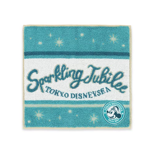 TDR - Tokyo DisneySea 25th Anniversary "Sparkling Jubilee" x Stylish Mini Towel (Release Date: Apr 8, 2026)