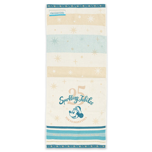 TDR - Tokyo DisneySea 25th Anniversary "Sparkling Jubilee" x Stylish Face Towel (Release Date: Apr 8, 2026)