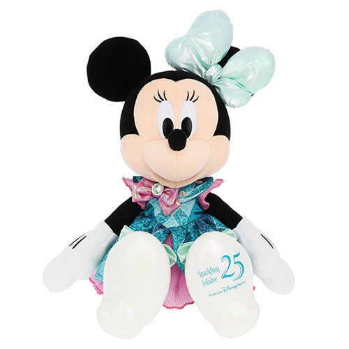 TDR - Tokyo DisneySea 25th Anniversary "Sparkling Jubilee" x Minnie Mouse Plush Toy (Release Date: Apr 8, 2026)
