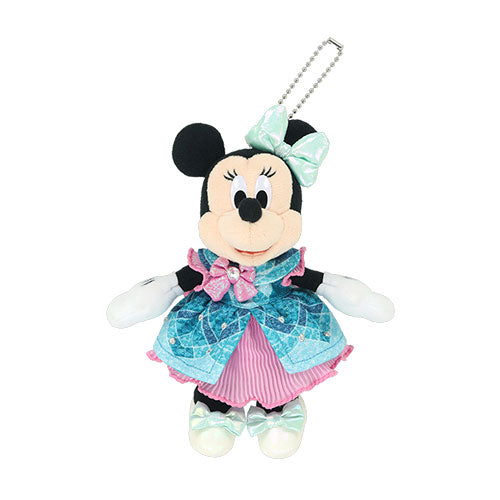 TDR - Tokyo DisneySea 25th Anniversary "Sparkling Jubilee" x Minnie Mouse Plush Keychain (Release Date: Apr 8, 2026)