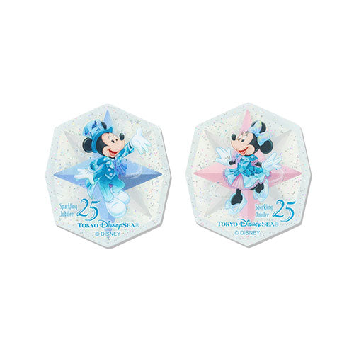 TDR - Tokyo DisneySea 25th Anniversary "Sparkling Jubilee" x Mickey & Minnie Sticker Set (Release Date: Apr 8, 2026)
