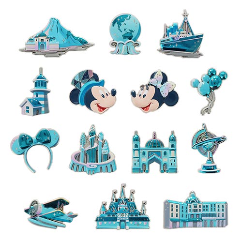 TDR - Tokyo DisneySea 25th Anniversary "Sparkling Jubilee" x Random Mystery Pin Badge Bag (Release Date: Apr 8, 2026)