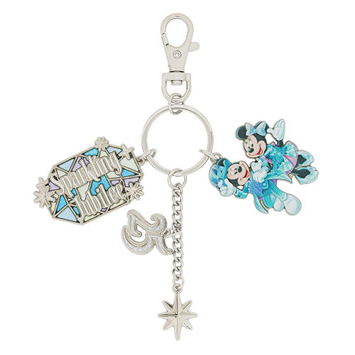 TDR - Tokyo DisneySea 25th Anniversary "Sparkling Jubilee" x Mickey & Minnie Keychain (Release Date: Apr 8, 2026)