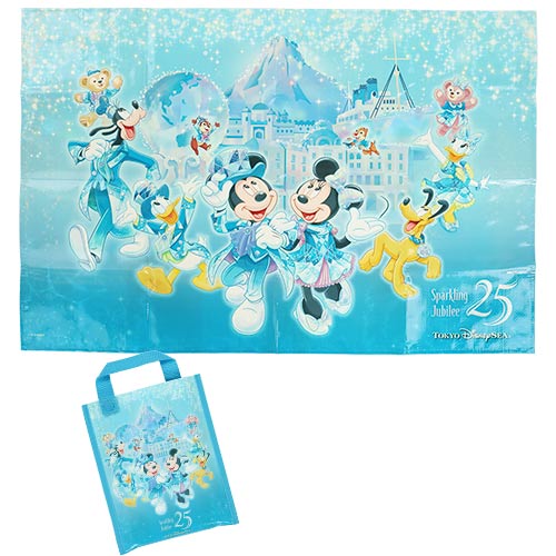 TDR - Tokyo DisneySea 25th Anniversary "Sparkling Jubilee" x Mickey & Friends Picnic Blanket (Release Date: Apr 8, 2026)