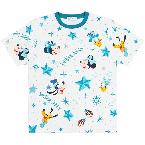 TDR - Tokyo DisneySea 25th Anniversary "Sparkling Jubilee" x Mickey & Friends T-shirt (Adult) (Release Date: Apr 8, 2026)