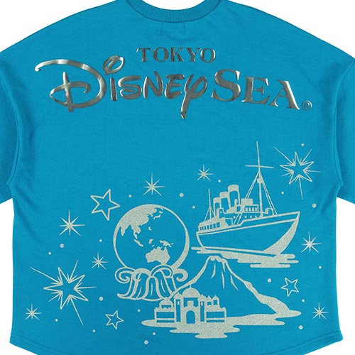 TDR - Tokyo DisneySea 25th Anniversary "Sparkling Jubilee" x Jubilee Blue Pullover (Adult - Unisex One Size) (Release Date: Apr 8, 2026)