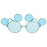 TDR - Tokyo DisneySea 25th Anniversary "Sparkling Jubilee" x Mickey Icon Fashion Sunglasses (Release Date: Apr 8, 2026)