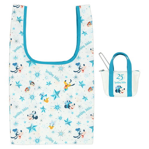 TDR - Tokyo DisneySea 25th Anniversary "Sparkling Jubilee" x Mickey & Friends Eco Shopping Bag (Release Date: Apr 8, 2026)