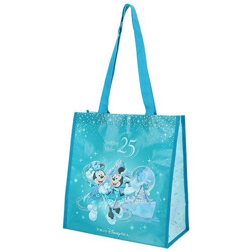 TDR - Tokyo DisneySea 25th Anniversary "Sparkling Jubilee" x Mickey & Minnie Shopping Bag Size S (Release Date: Apr 8, 2026)