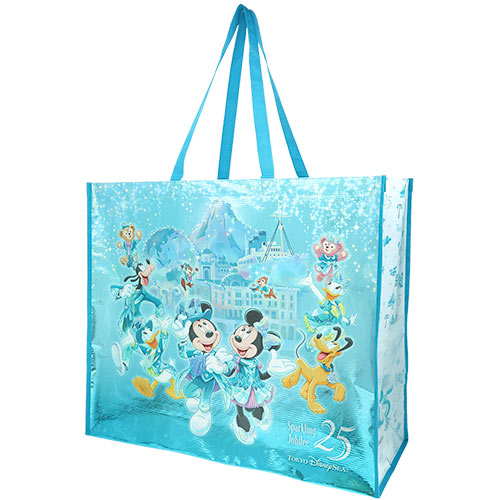 TDR - Tokyo DisneySea 25th Anniversary "Sparkling Jubilee" x Mickey & Friends Shopping Bag Size L (Release Date: Apr 8, 2026)