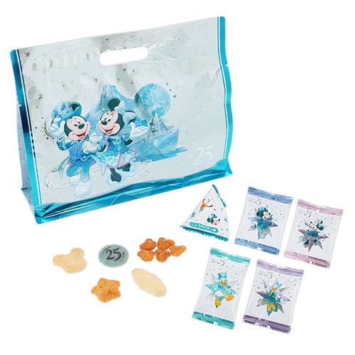 TDR - Tokyo DisneySea 25th Anniversary "Sparkling Jubilee" x Mickey & Friends Rice Crackers (Release Date: Apr 8, 2026)
