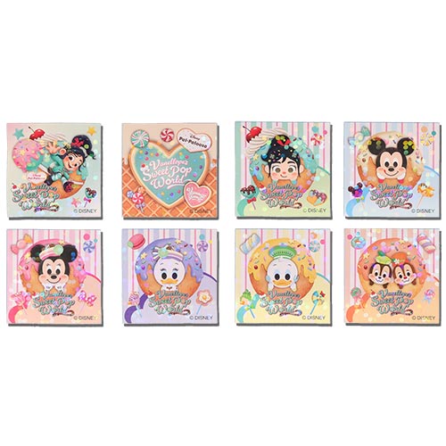 TDR - 2026 Vanellope Sweet Pop World Collection x Giant Candy Packaging Cookies & Stickers Set (Release Date: Apr 8, 2026)