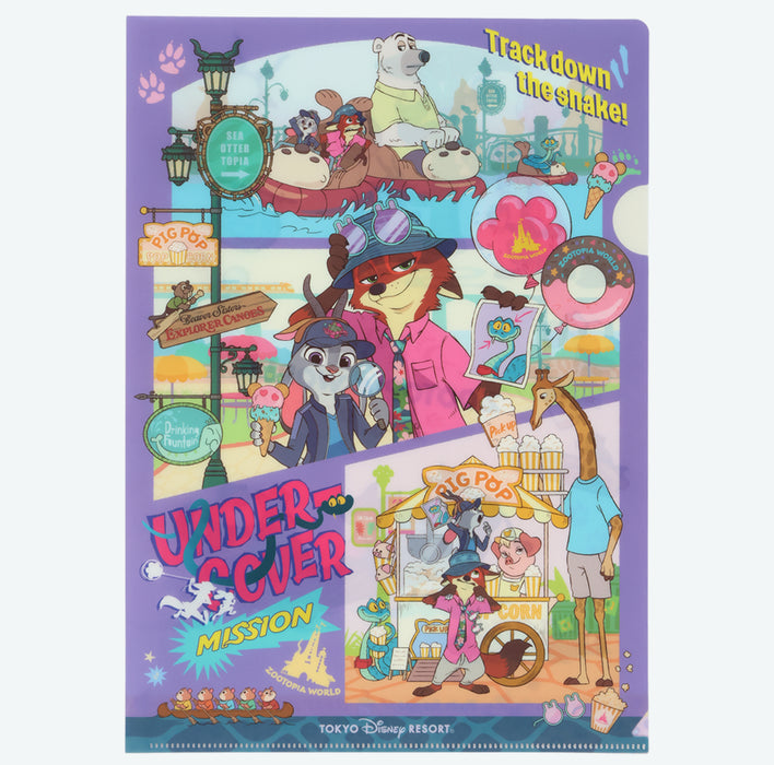 TDR - Zootopia World Undercover Mission Collection x Stationary Set (Release Date: Nov 26, 2025)