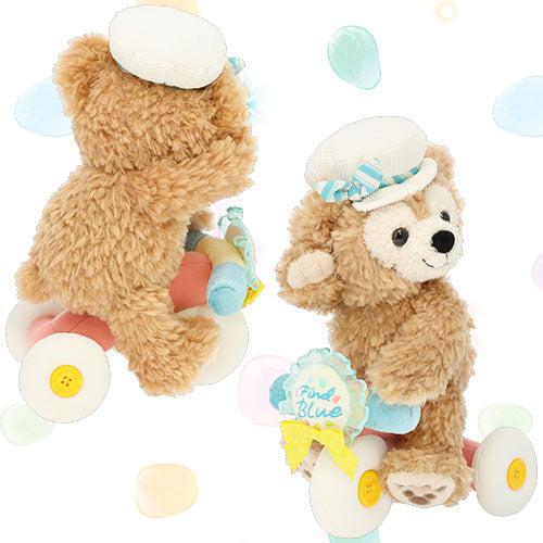 TDR - 2026 Duffy & Friends "Find Your Beautiful Blues" Collection x Duffy Plush Toy Riding a Tricycle (Release Date: Apr 14, 2026)