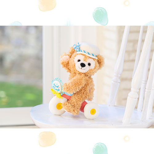 TDR - 2026 Duffy & Friends "Find Your Beautiful Blues" Collection x Duffy Plush Toy Riding a Tricycle (Release Date: Apr 14, 2026)
