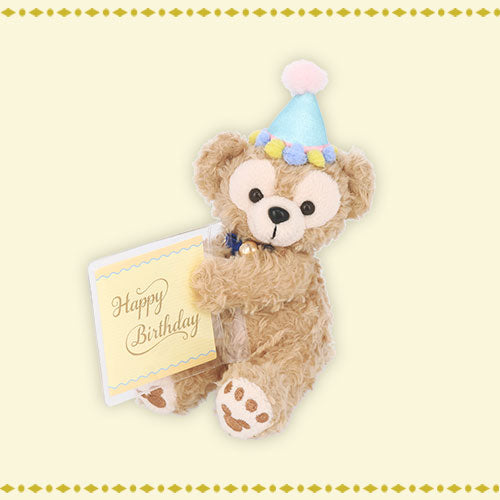 TDR - 2026 A Precious Day with Duffy Collection x Duffy Plush Mascot with "Happy Birthday" Message Card Set (Release Date: Apr 14, 2026)