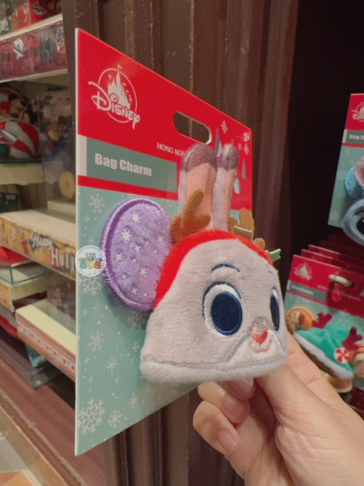 HKDL - 2025 Christmas Mickey & Friends x Judy Hopps SouvenEAR Mini Party Hat Keychain/Bag Charm
