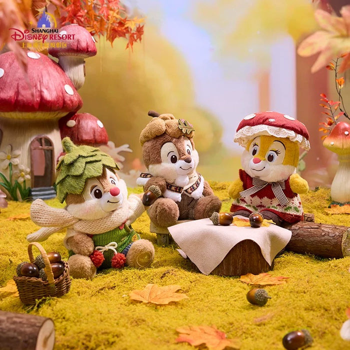 SHDL - Chip & Dale Autumn Forest Collection x Dale Plush Toy (Release Date: Sept 12, 2025)