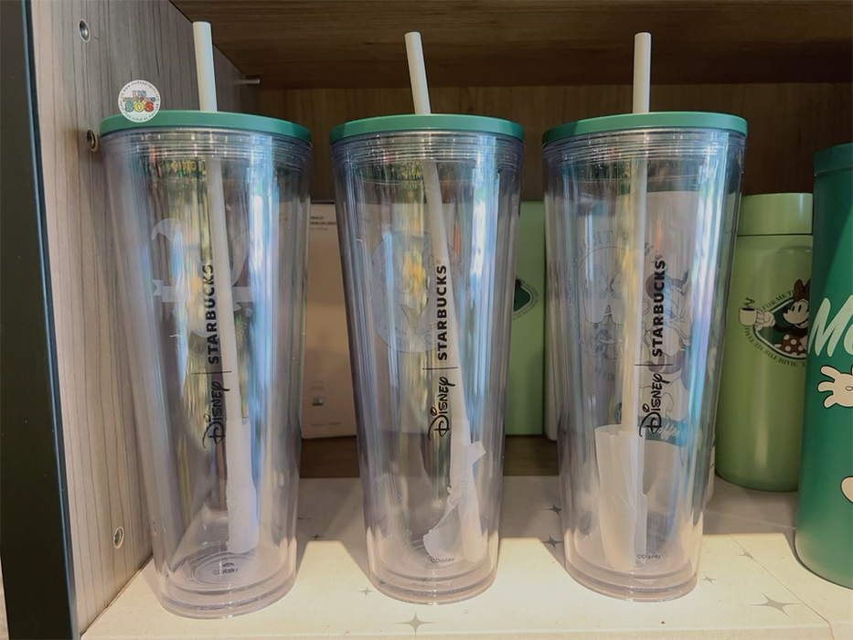 Stitch Plastic Cold 20 Oz. Cup with Lid and Straw