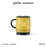 Starbucks China - Harry Potter x Starbucks - Hufflepuff Color Changing Ceramic Mug with Chain & Lid 365ml