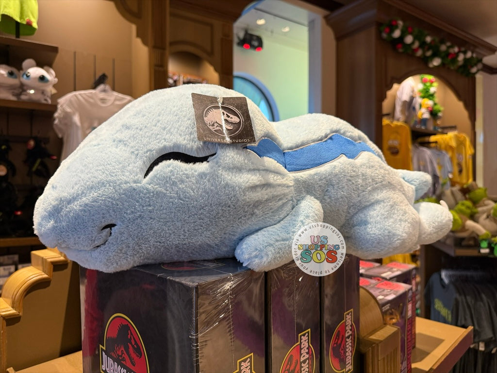 Universal Studios - Jurassic Park - Baby Velociraptor Fluffy Sleeping Plush Toy