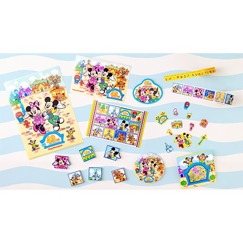 TDR - 2026 Tokyo Disneyland 43rd Anniversary Collection x Mickey Mouse & Friends Stickers & Masking Tapes Set (Release Date: Apr 15, 2026)