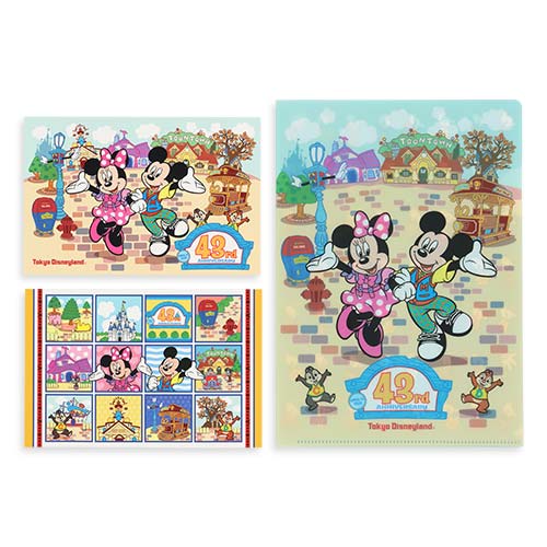 TDR - 2026 Tokyo Disneyland 43rd Anniversary Collection x Mickey Mouse & Friends Post Cards & Clear Folders Set (Release Date: Apr 15, 2026)