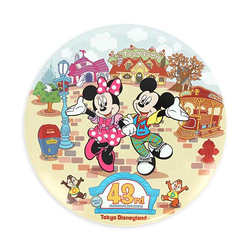 TDR - 2026 Tokyo Disneyland 43rd Anniversary Collection x Mickey Mouse & Friends Button Badge (Release Date: Apr 15, 2026)
