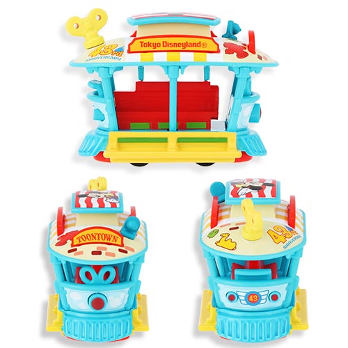 TDR - 2026 Tokyo Disneyland 43rd Anniversary Collection x Mickey Mouse Tomica Jolly Trolley-themed Toy Car (Release Date: Apr 15, 2026)
