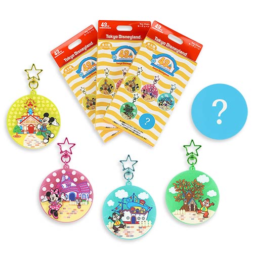 TDR - 2026 Tokyo Disneyland 43rd Anniversary Collection x Mickey Mouse & Friends Mystery Keychain Single Bag (Release Date: Apr 15, 2026)