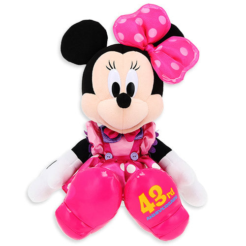 TDR - 2026 Tokyo Disneyland 43rd Anniversary Collection x Minnie Mouse Plush Toy (Release Date: Apr 15, 2026)