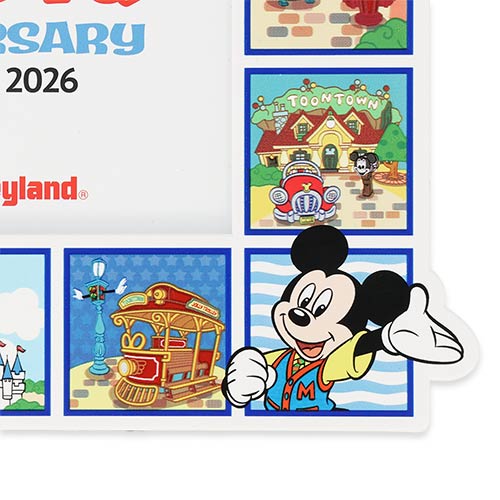 TDR - 2026 Tokyo Disneyland 43rd Anniversary Collection x Mickey Mouse & Friends Photo/Picture Frame (Release Date: Apr 15, 2026)