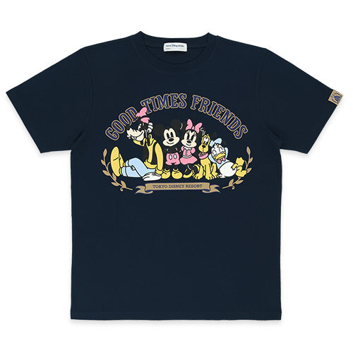 TDR - 2026 Mickey & Friends "Good times Friends" Collection x T Shirt for Adults (Release Date: Apr 23, 2026)