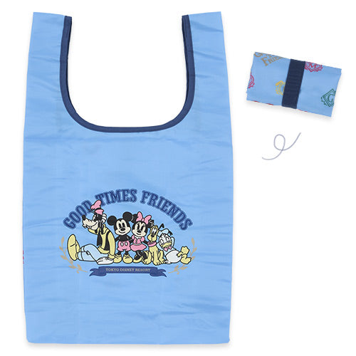 TDR - 2026 Mickey & Friends "Good times Friends" Collection x Foldable Eco/Shopping Bag (Release Date: Apr 23, 2026)