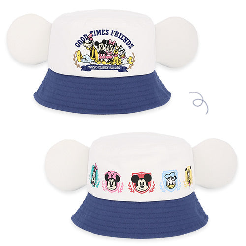 TDR - 2026 Mickey & Friends "Good times Friends" Collection x Bucket Hat with Mickey Mouse Ear for Baby (Release Date: Apr 23, 2026)