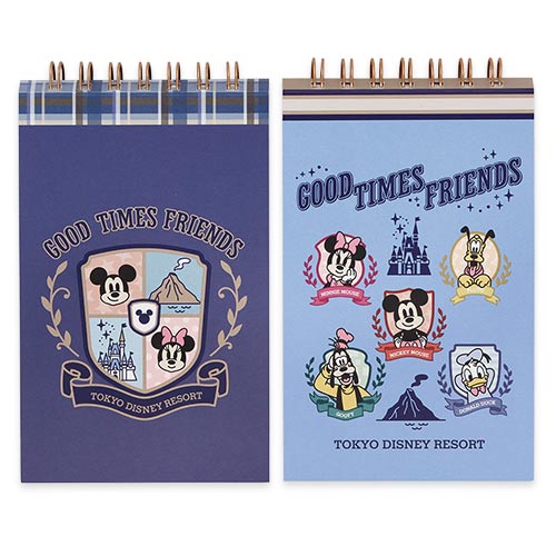 TDR - 2026 Mickey & Friends "Good times Friends" Collection x Memo Pads Set of 2 (Release Date: Apr 23, 2026)