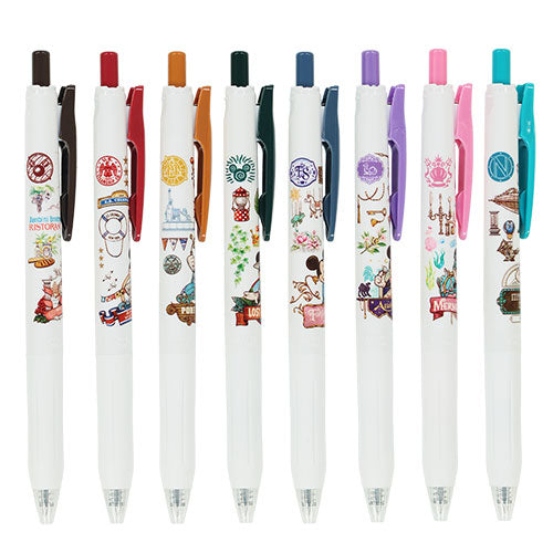 TDR - Tokyo DisneySea 25th Anniversary "The Jubilee Journey" x Mickey & Minnie Mouse Sarasa Ballpoint Pens Set of 8 (Release Date: May 25, 2026)