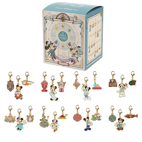 TDR - Tokyo DisneySea 25th Anniversary "The Jubilee Journey" x Mickey & Minnie Mouse Mystery Charms Whole Box (Release Date: May 25, 2026)