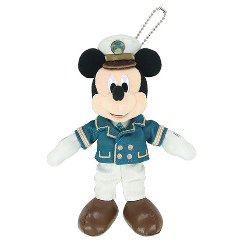 TDR - Tokyo DisneySea 25th Anniversary "The Jubilee Journey" x Minnie Mouse "Typical Outfit" Plush Keychain (Release Date: May 25, 2026)