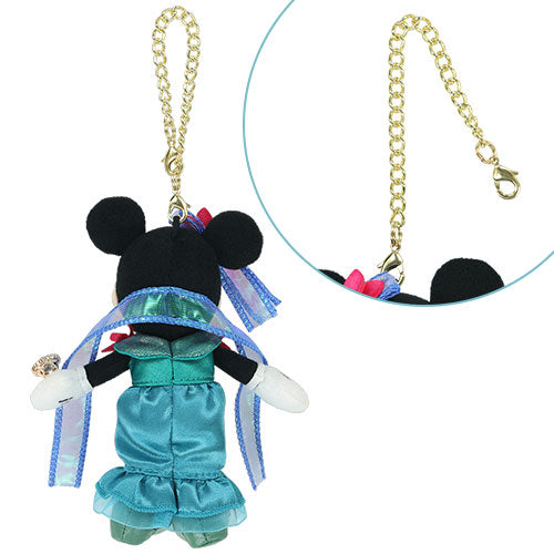 TDR - Tokyo DisneySea 25th Anniversary "The Jubilee Journey" x Minnie Mouse  "Mermaid Lagoon" Plush Toy Charm (Release Date: May 25, 2026)