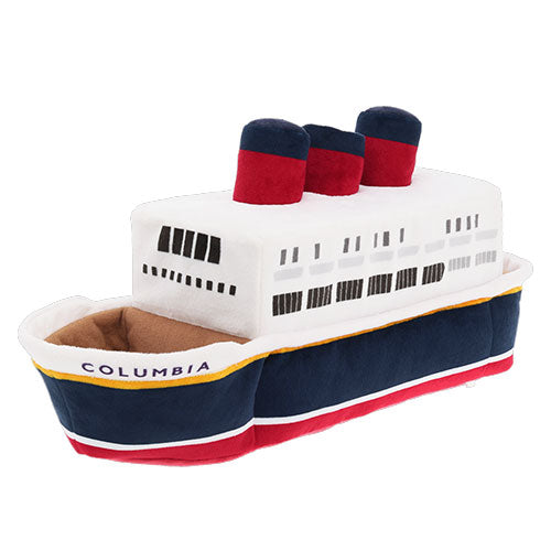 TDR - Tokyo DisneySea 25th Anniversary "The Jubilee Journey" x  "SS Columbia" Ship Shaped Tissue Box Holder (Release Date: May 25, 2026)