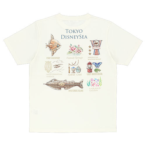 TDR - Tokyo DisneySea 25th Anniversary "The Jubilee Journey" x Mickey Mouse T Shirt for Adults (Release Date: May 25, 2026)