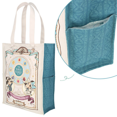 TDR - Tokyo DisneySea 25th Anniversary "The Jubilee Journey" x Mickey & Minnie Mouse Tote Bag (Release Date: May 25, 2026)