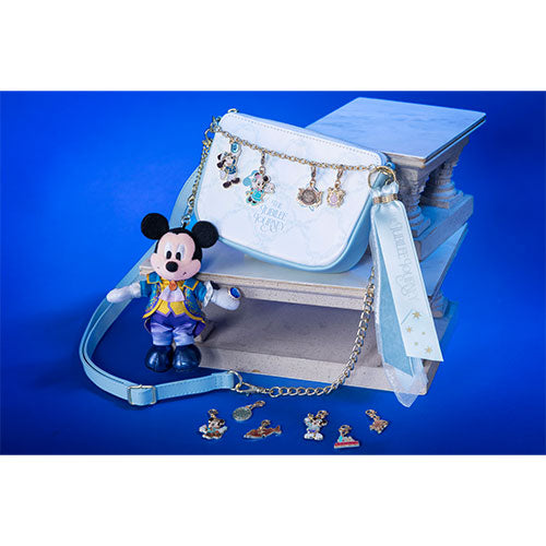 TDR - Tokyo DisneySea 25th Anniversary "The Jubilee Journey" x Mickey & Minnie Mouse Shoulder Bag (Release Date: May 25, 2026)